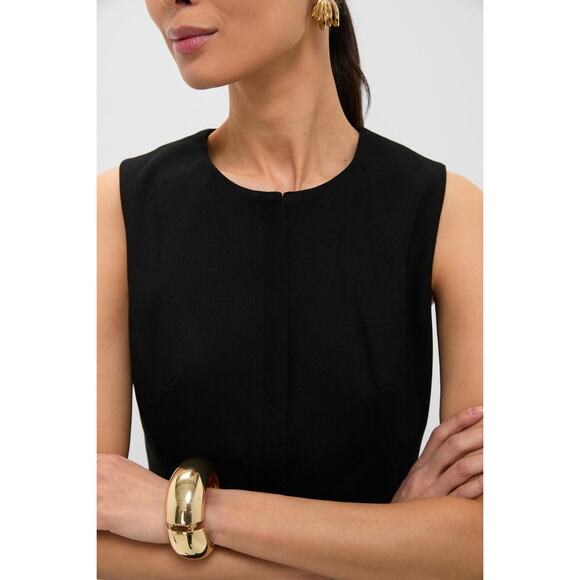 TUCKERNUCK Black Rhoda Tunic Top Size 14 NWT Retail $198 Tuckernuck - Picture 5 of 8